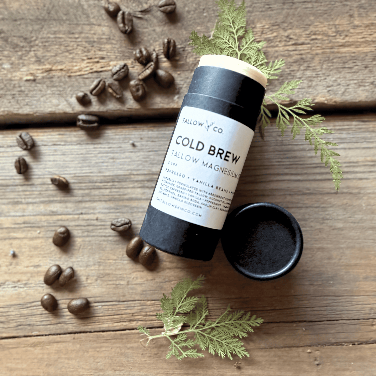 Cold Brew | Tallow Magnesium Deodorant Tallow Skin Co.