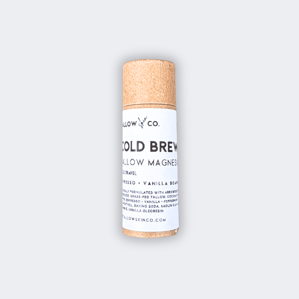 Cold Brew | Tallow Magnesium Deodorant Tallow Skin Co.