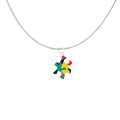 Colored Puzzle Piece Autism Awareness Necklaces The Awareness Company