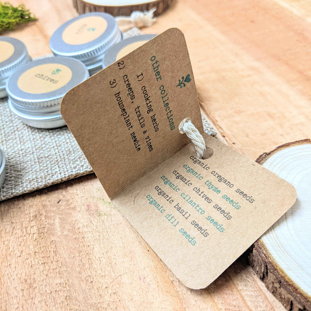 "Cooking Herbs" Seed Collection Plantflix