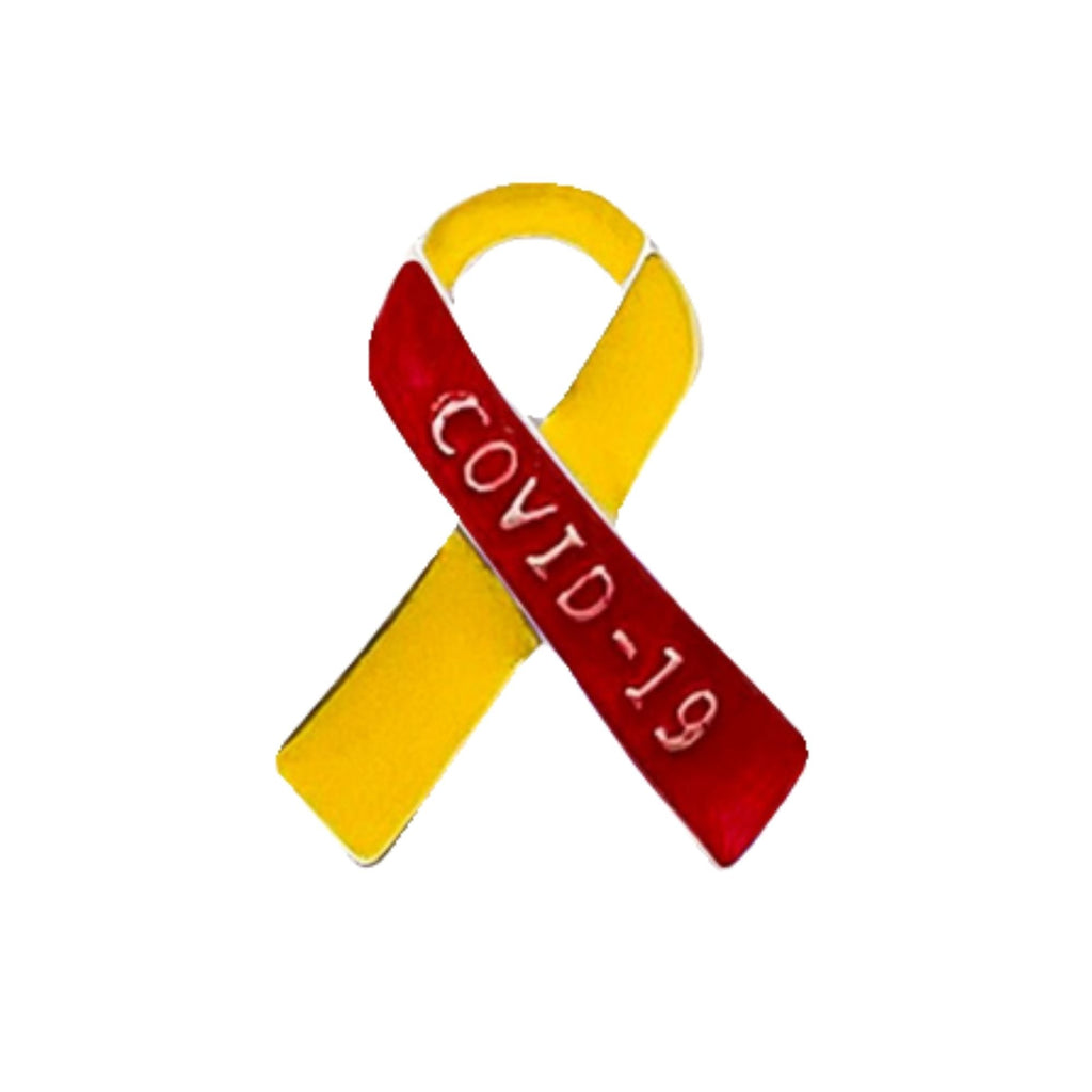 Covid 19 Ribbon Pins The Awareness Company