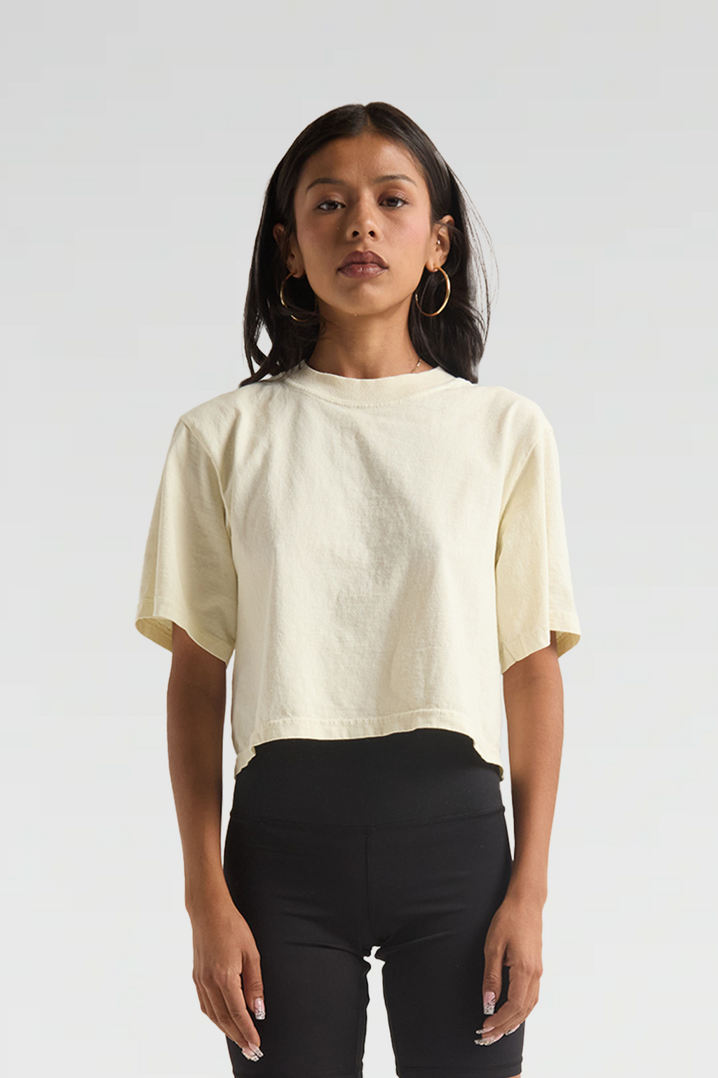 Shaka Wear Womens Garment Dye Crop Top Superline