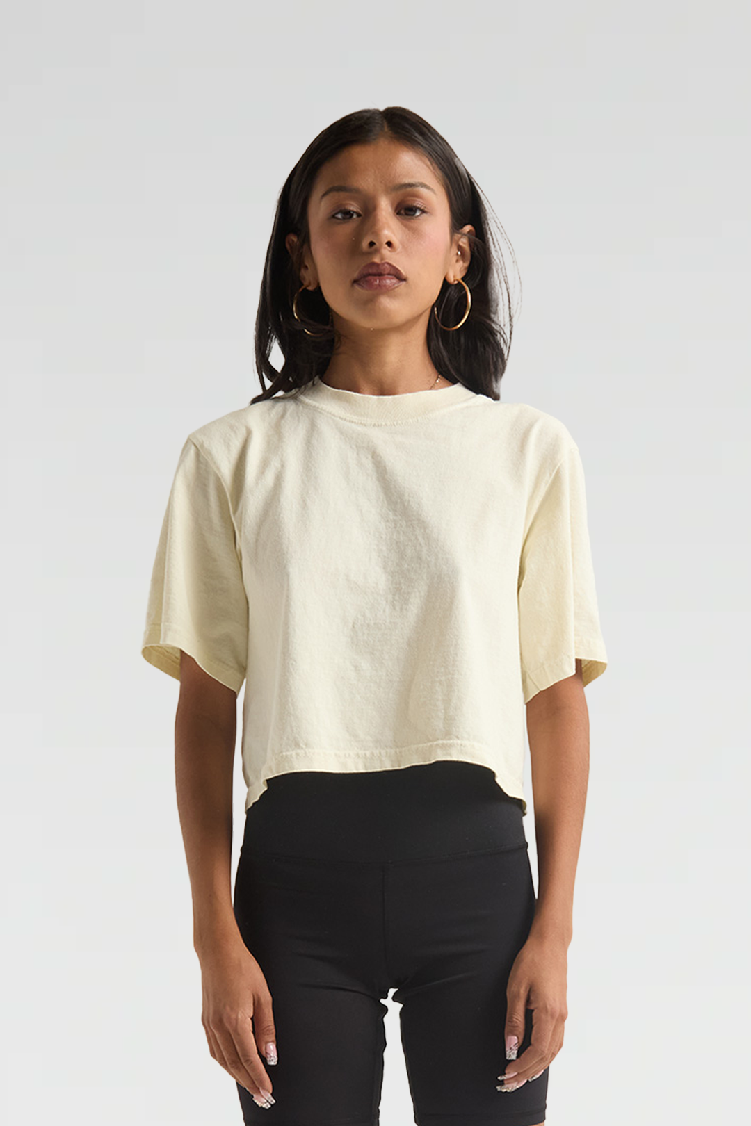 Shaka Wear Womens Garment Dye Crop Top Superline