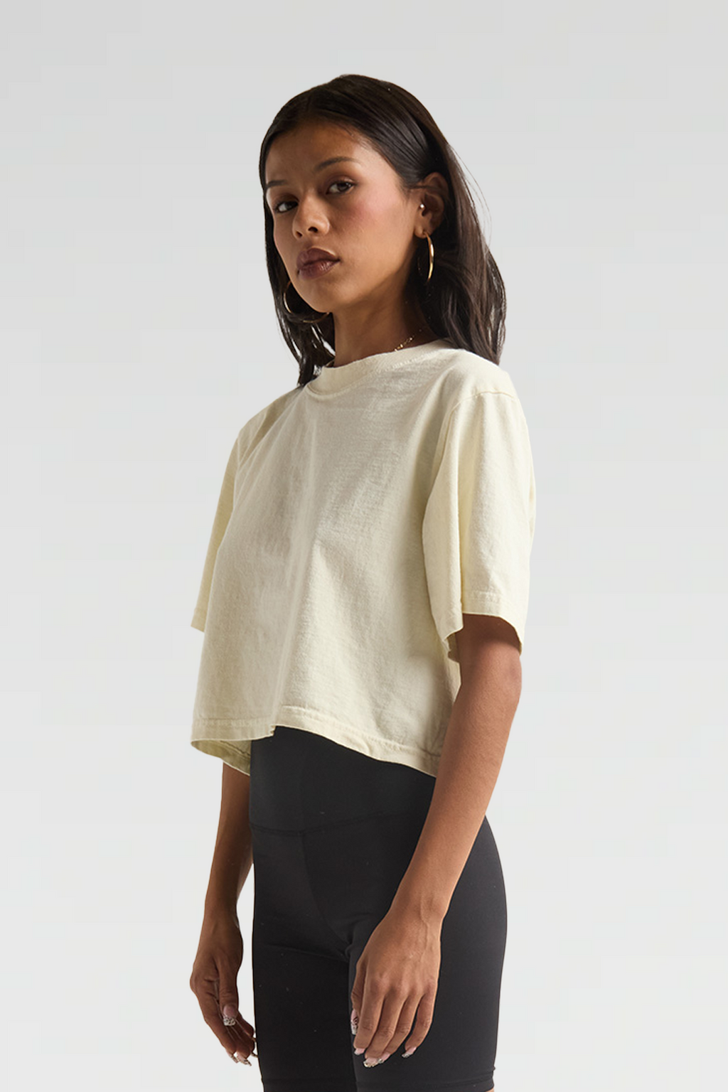 Shaka Wear Womens Garment Dye Crop Top Superline