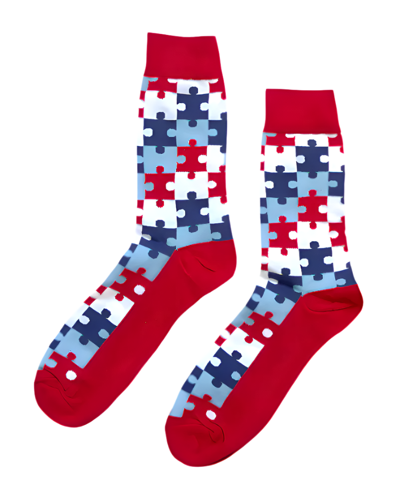 Funky Crimson Puzzle ModSoles