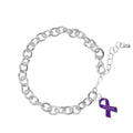 Crohn's Disease Awareness Chunky Charm Bracelets The Awareness Company