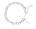 Cross Chunky Link Style Bracelets The Awareness Company