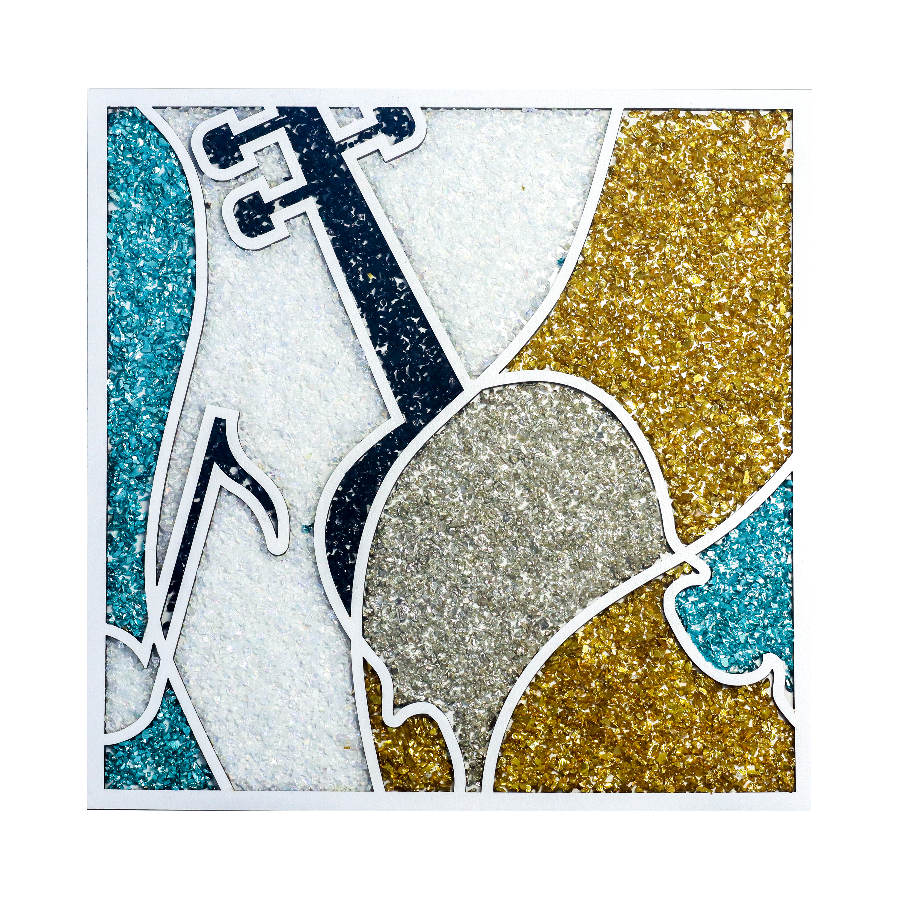 Crushed Glass Violin Kit Colours Crafts