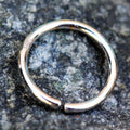 14Kt. White Gold Seamless Ring Fashion Hut Jewelry