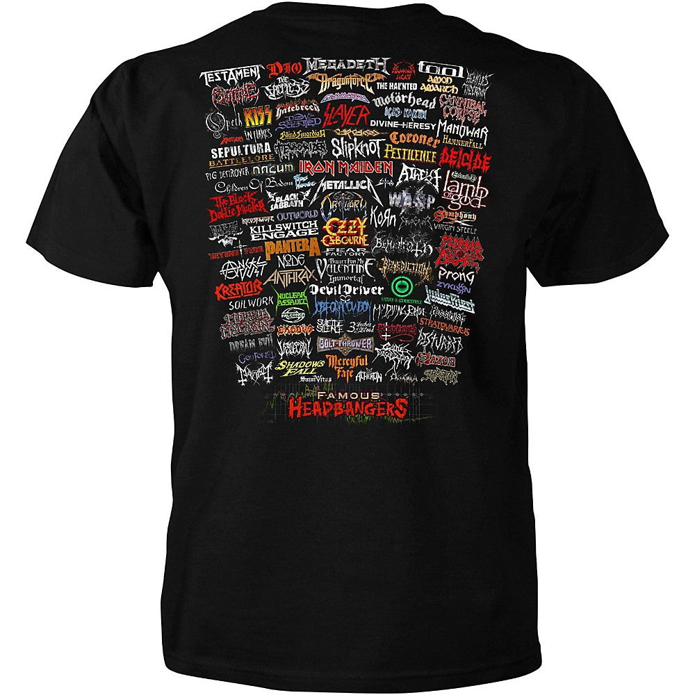 Famous Headbangers Design T-Shirt Taboo