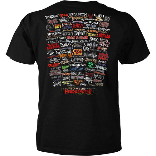 Famous Headbangers Design T-Shirt Taboo