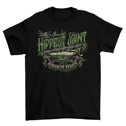Hippest Joint Bourbon St Music Live Band T-Shirt Taboo