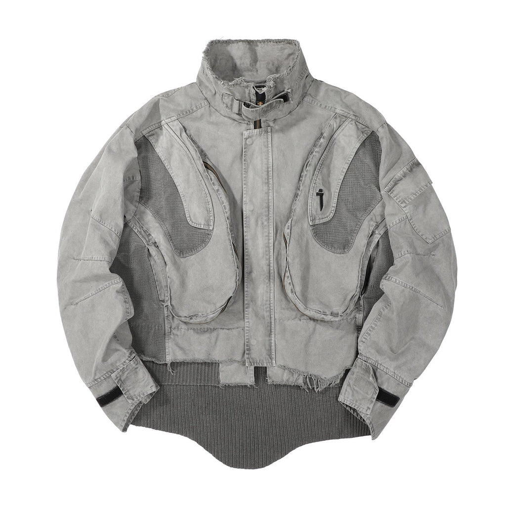 HiJ41 Grey Cyber IX Jacket Niepce