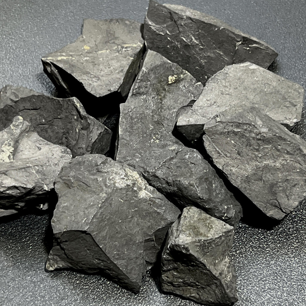 Black Shungite Type-2 Rough Raw Stones (By The Piece or Pound) Wholesale Amazing Crystals