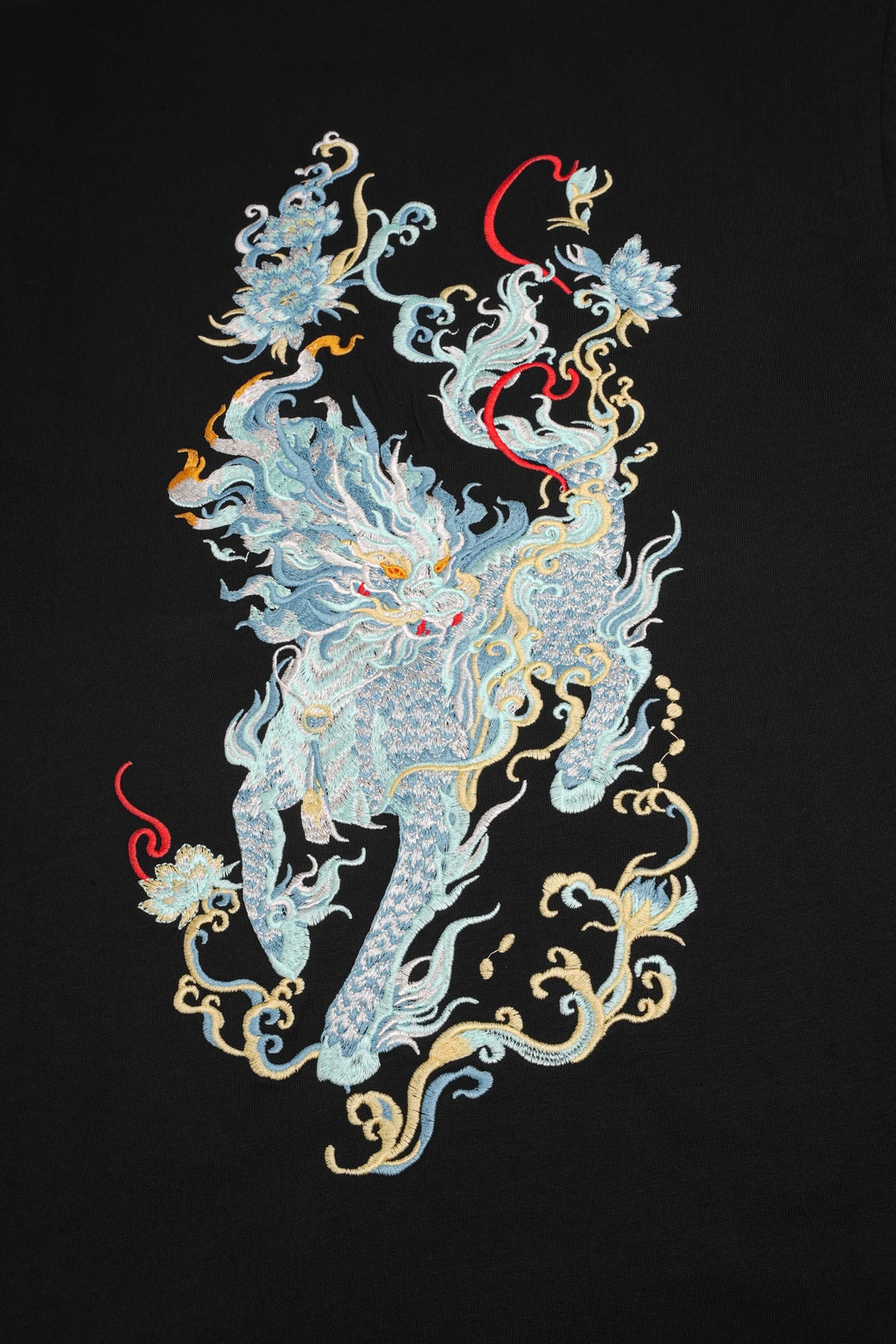 ET517 Blue Kirin Embroidered Tee Niepce