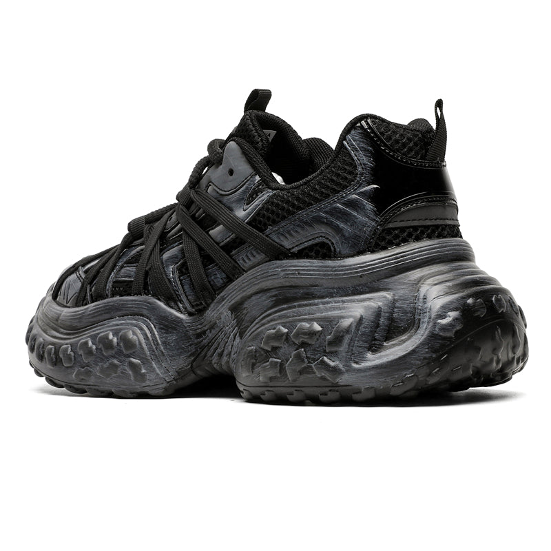 S8888 Black Tire Sneakers Niepce