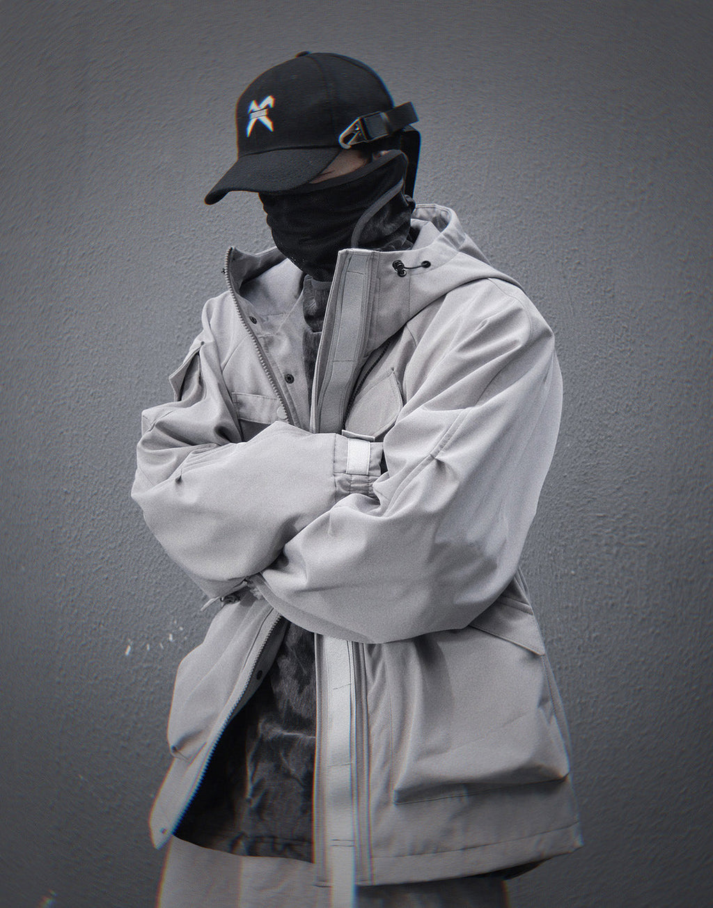 HiJ39 Grey Retaliation Jacket Niepce