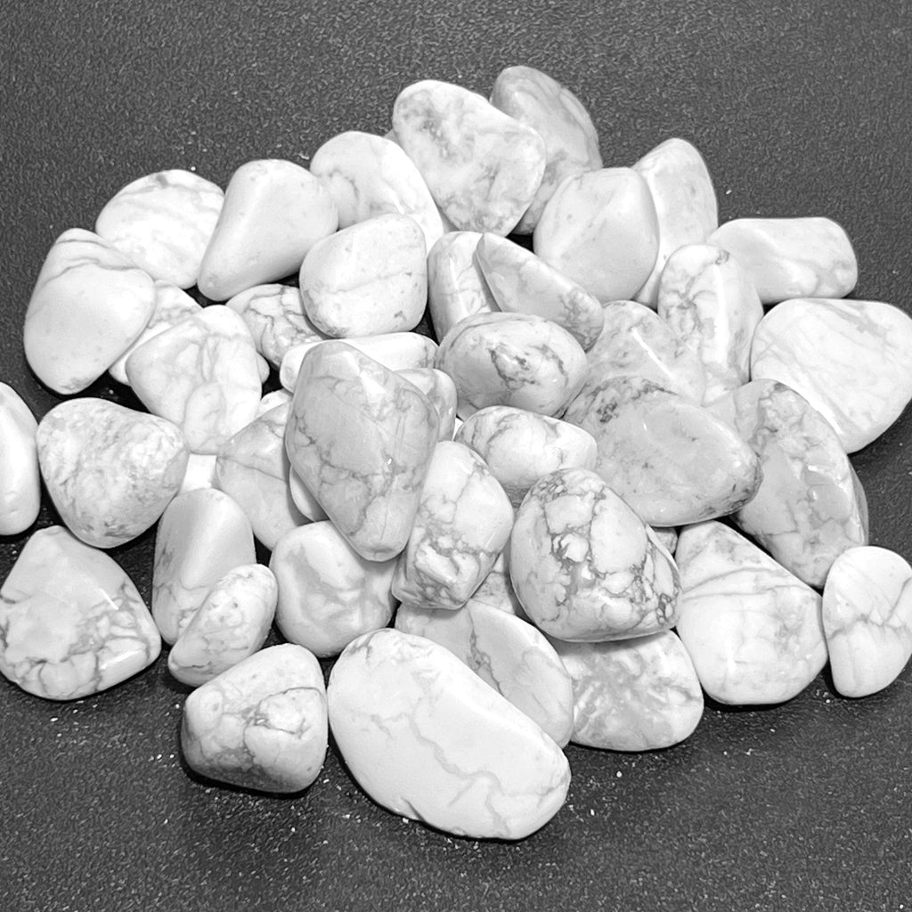 White Howlite Tumbled Stones (By The Piece Or Pound) Wholesale Amazing Crystals