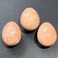 Peach Moonstone Polished Egg Carving Gemstone Decor Gifts And Supplies Amazing Crystals