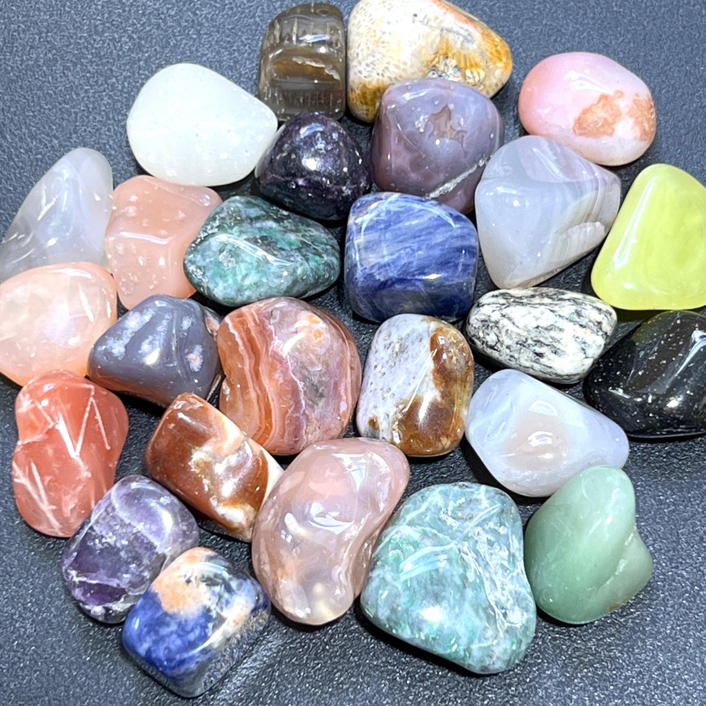 Mixed Tumbled Stones (By The Ounce or Pound) Wholesale Amazing Crystals