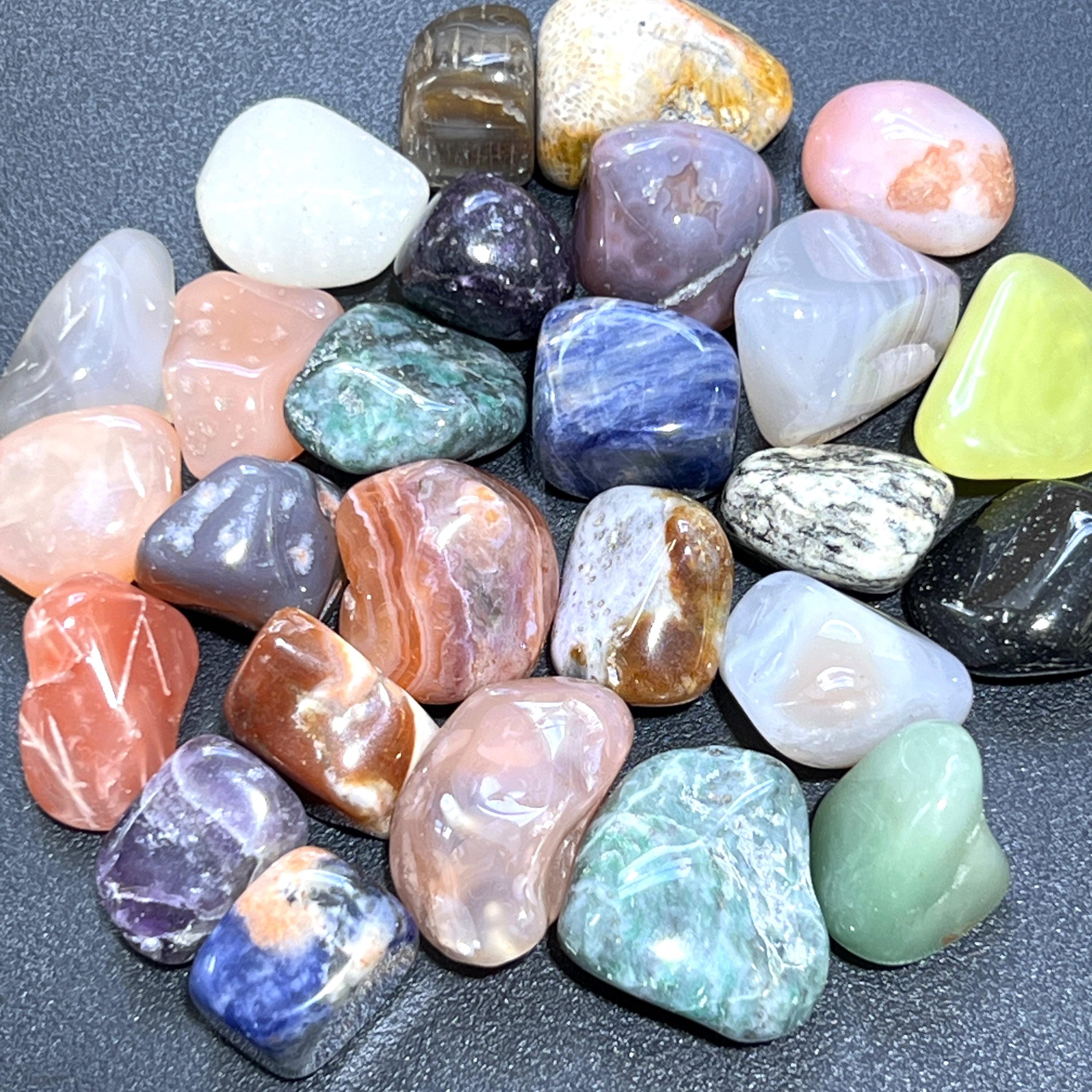 Mixed Tumbled Stones (By The Ounce or Pound) Wholesale Amazing Crystals