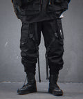 HiP46 Black NX Cargo Pants Niepce