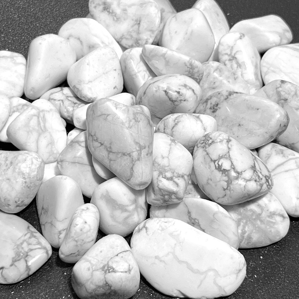 White Howlite Tumbled Stones (By The Piece Or Pound) Wholesale Amazing Crystals