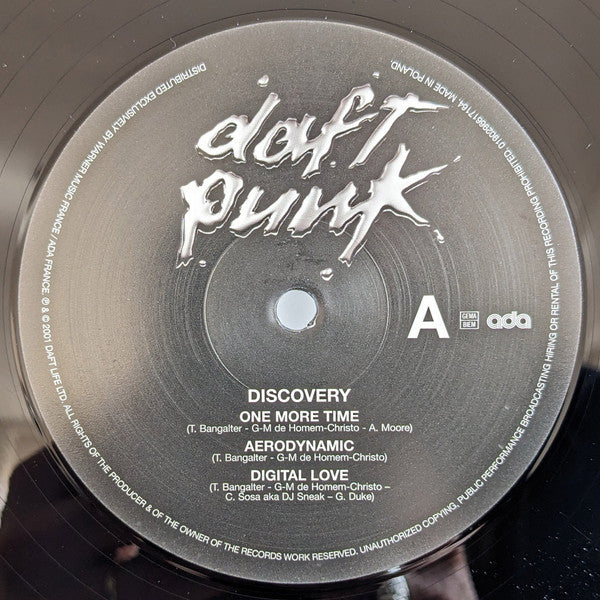 Daft Punk - Discovery (2x Vinyl) | Mint (M) Mint (M) Love Vinyl Records