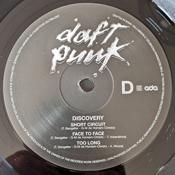Daft Punk - Discovery (2x Vinyl) | Mint (M) Mint (M) Love Vinyl Records