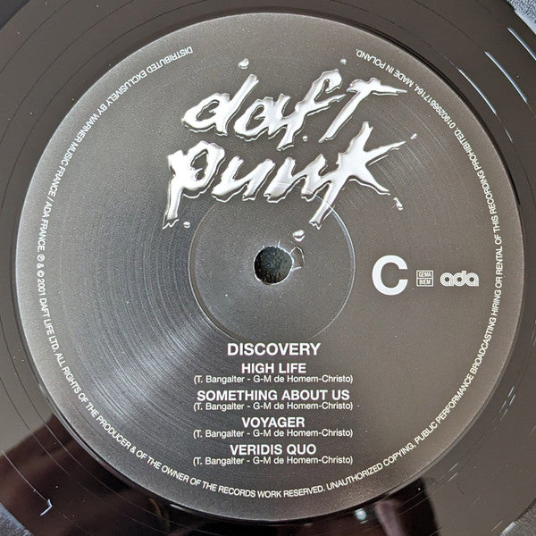 Daft Punk - Discovery (2x Vinyl) | Mint (M) Mint (M) Love Vinyl Records