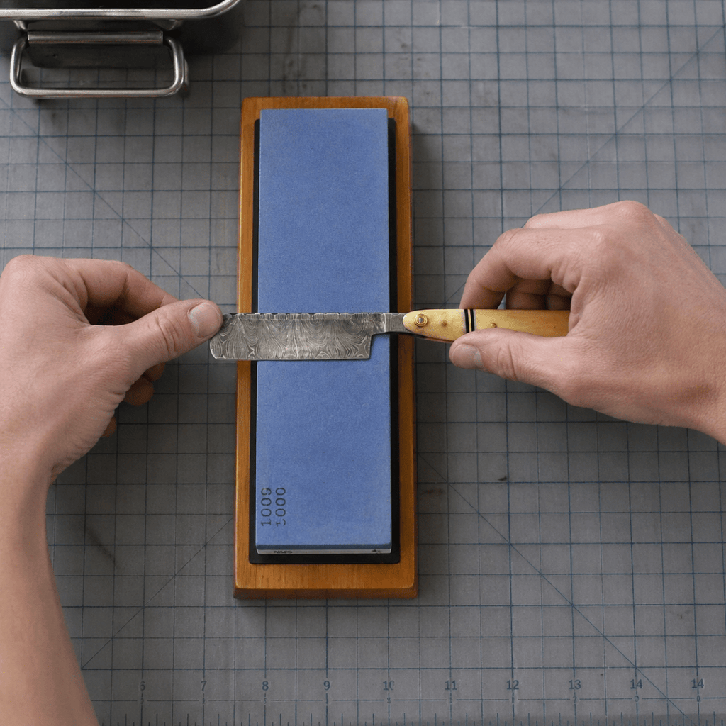 Damascus Steel Straight Razor Shave Essentials