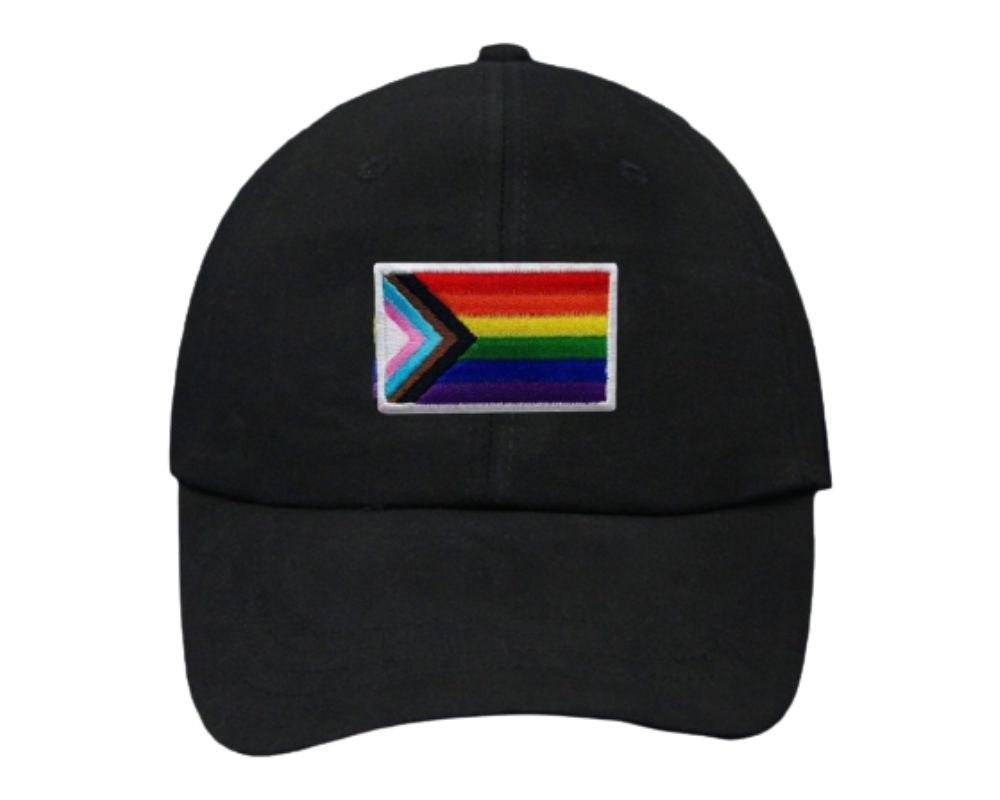 Daniel Quasar Flag Baseball Hats in Black The Awareness Company