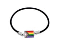 Daniel Quasar Flag Charm Stretch Bracelets The Awareness Company