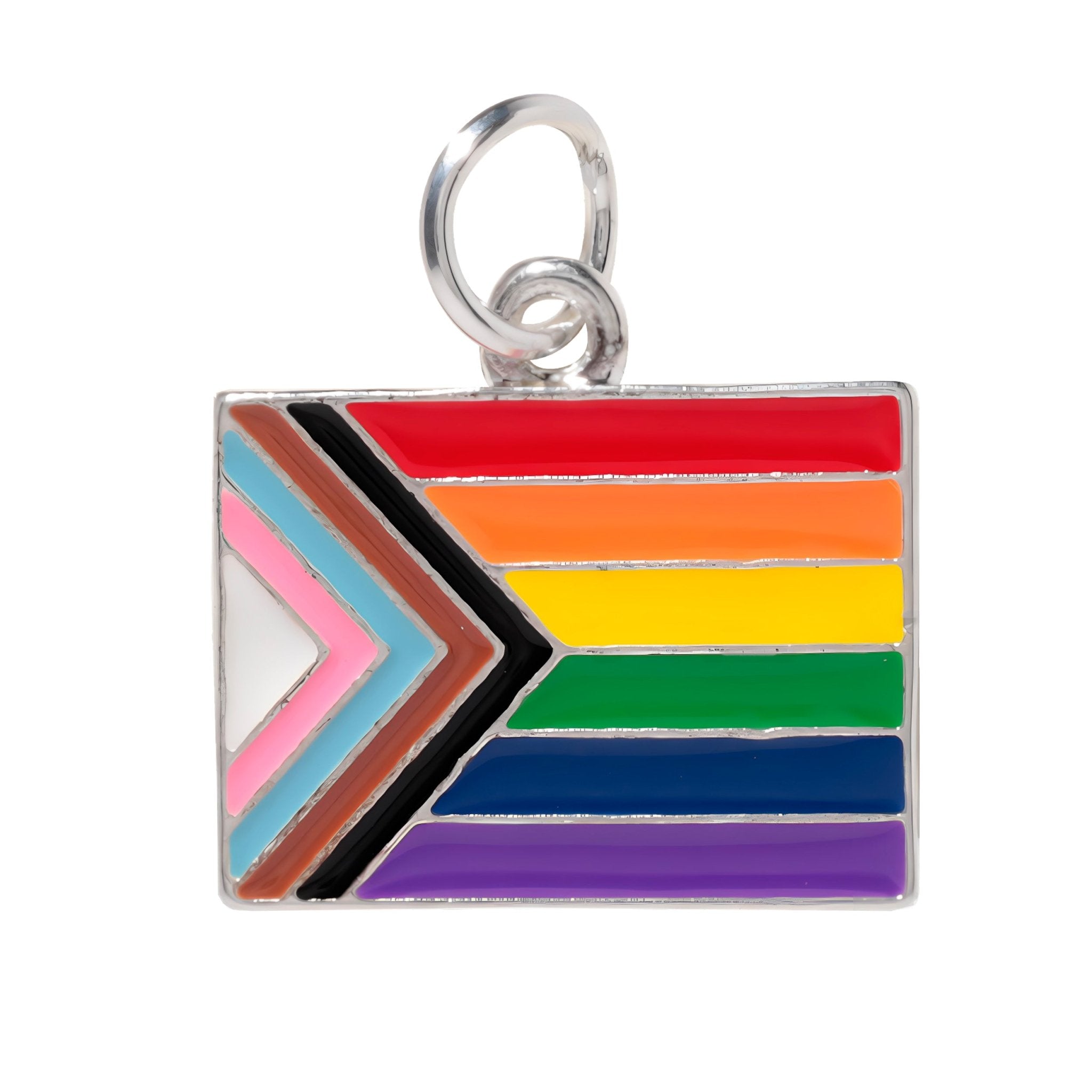10 Pack Daniel Quasar Flag Charms The Awareness Company