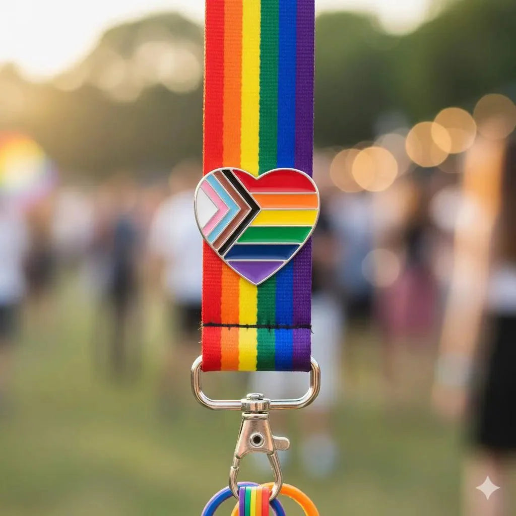 Daniel Quasar Flag Heart Pins The Awareness Company