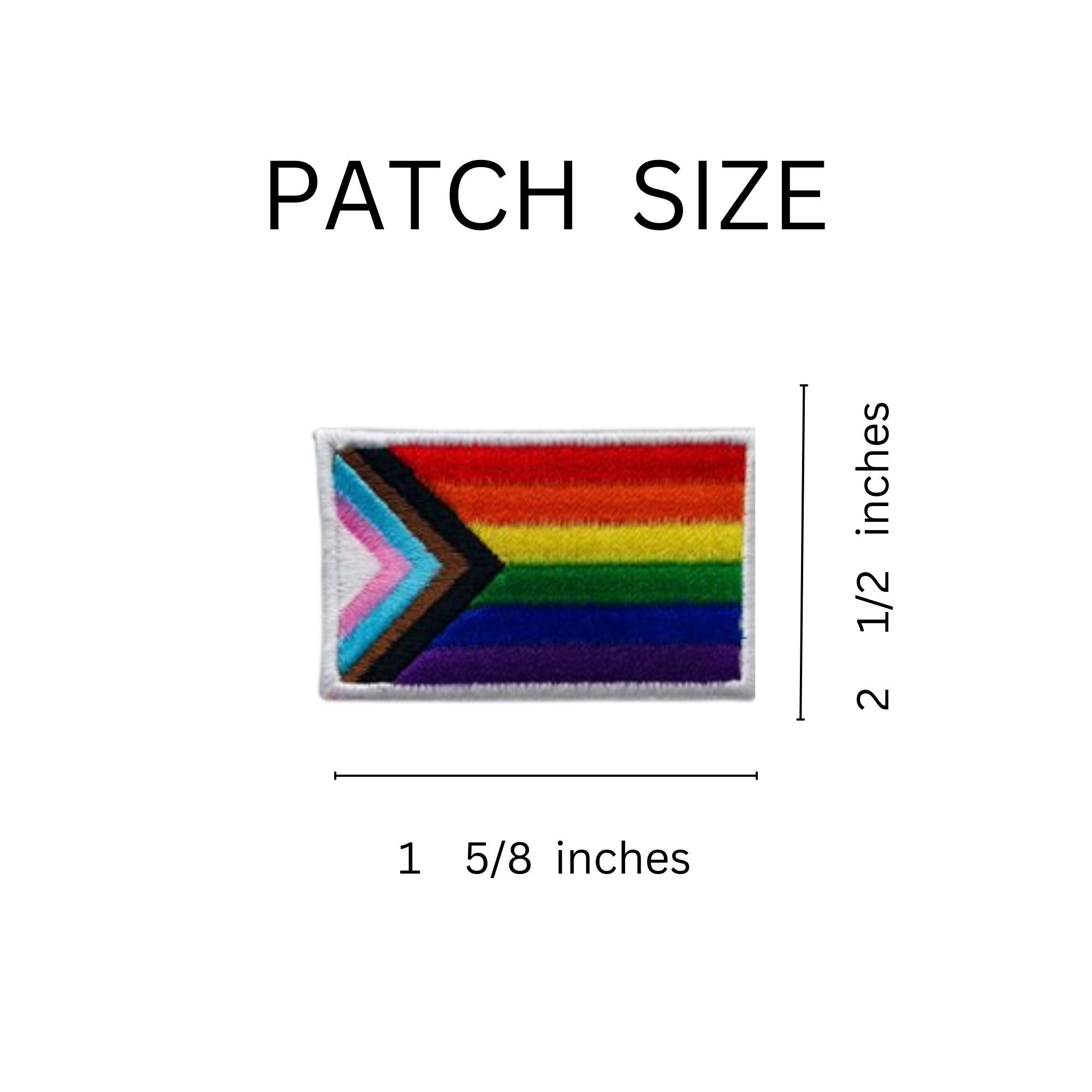 Daniel Quasar Flag Iron On/Sew On Patches The Awareness Company