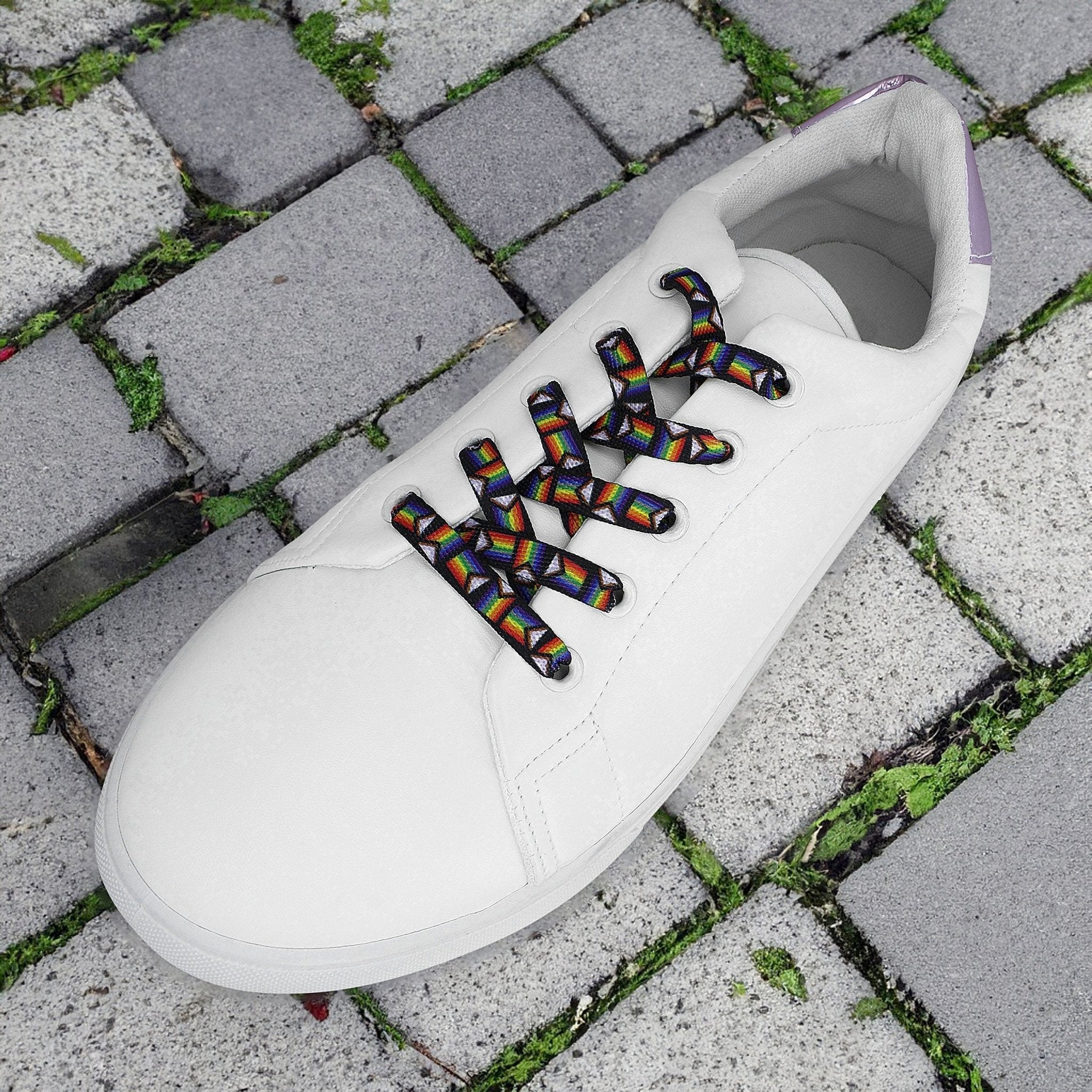 10 Pairs Daniel Quasar Flag Shoe Laces The Awareness Company