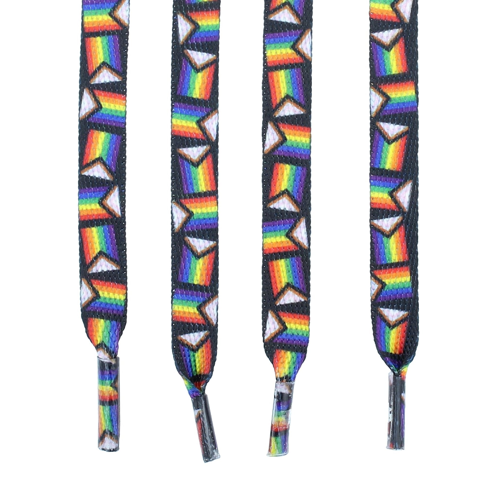 10 Pairs Daniel Quasar Flag Shoe Laces The Awareness Company