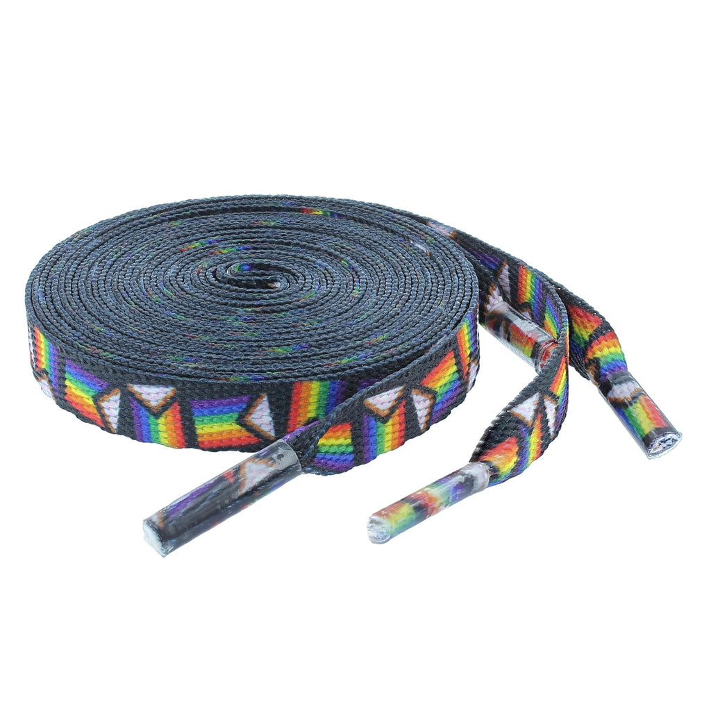 10 Pairs Daniel Quasar Flag Shoe Laces The Awareness Company