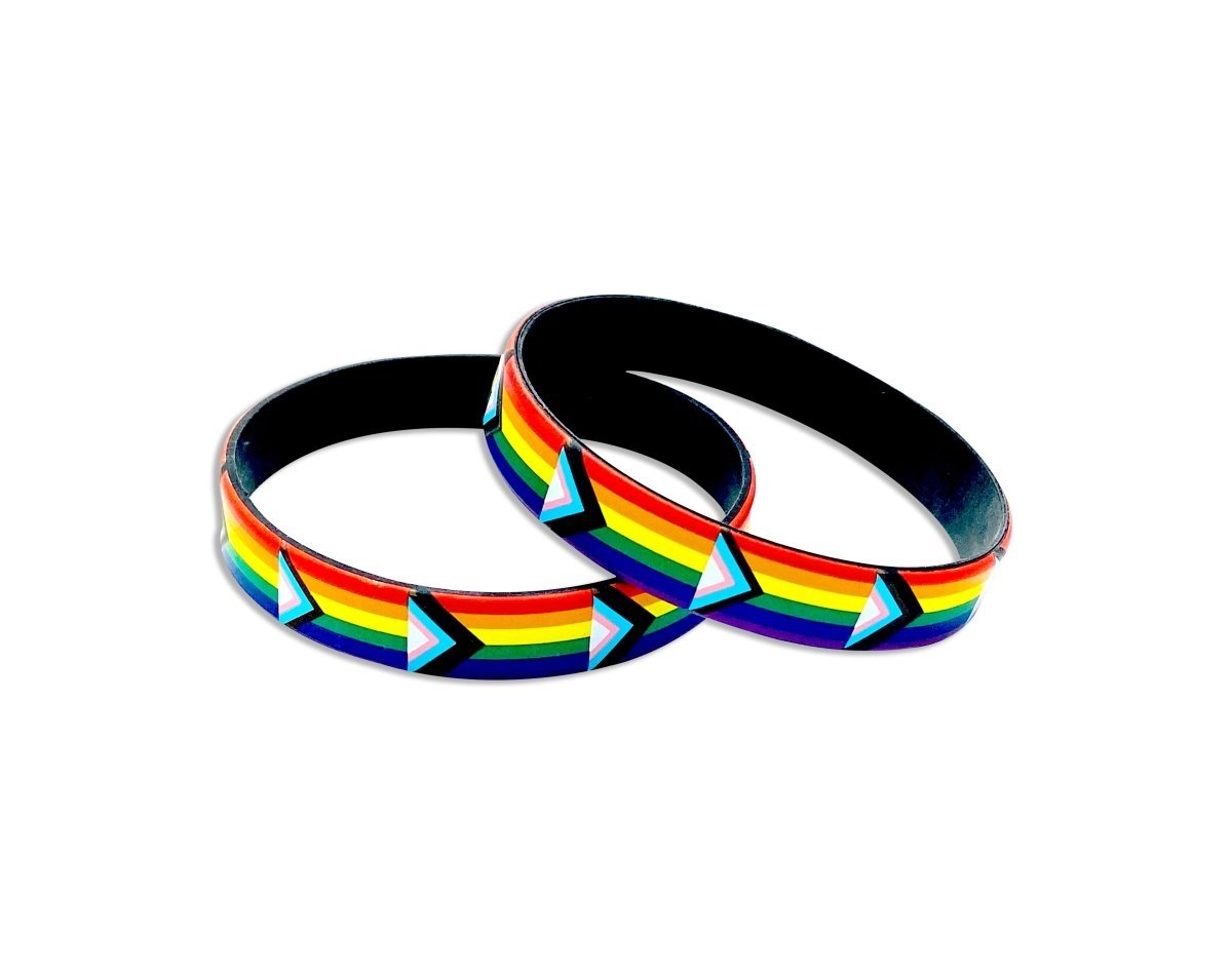 Daniel Quasar Flag Silicone Bracelets The Awareness Company
