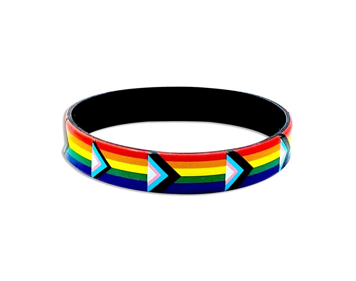 Daniel Quasar Flag Silicone Bracelets The Awareness Company