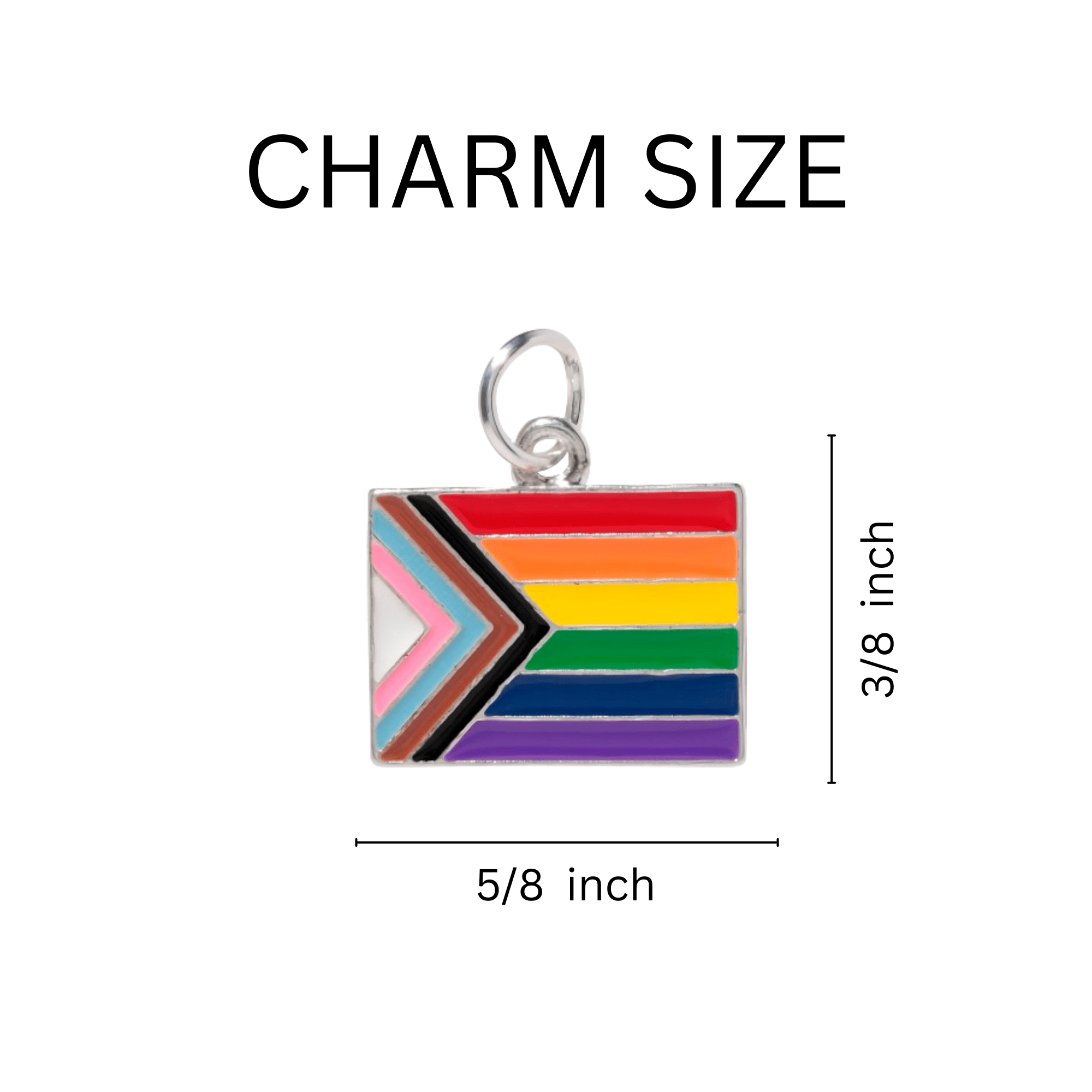 Daniel Quasar Flag Split Ring Key Chains The Awareness Company