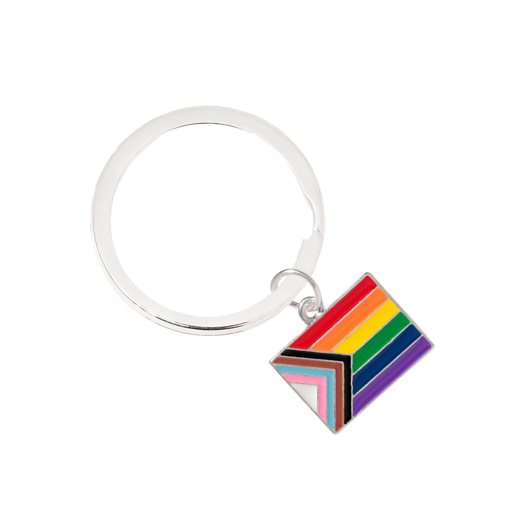Daniel Quasar Flag Split Ring Key Chains The Awareness Company