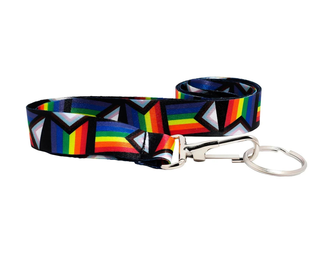 10 Pack Daniel Quasar Flag Lanyards The Awareness Company