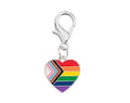 Daniel Quasar Heart Flag Hanging Charms The Awareness Company