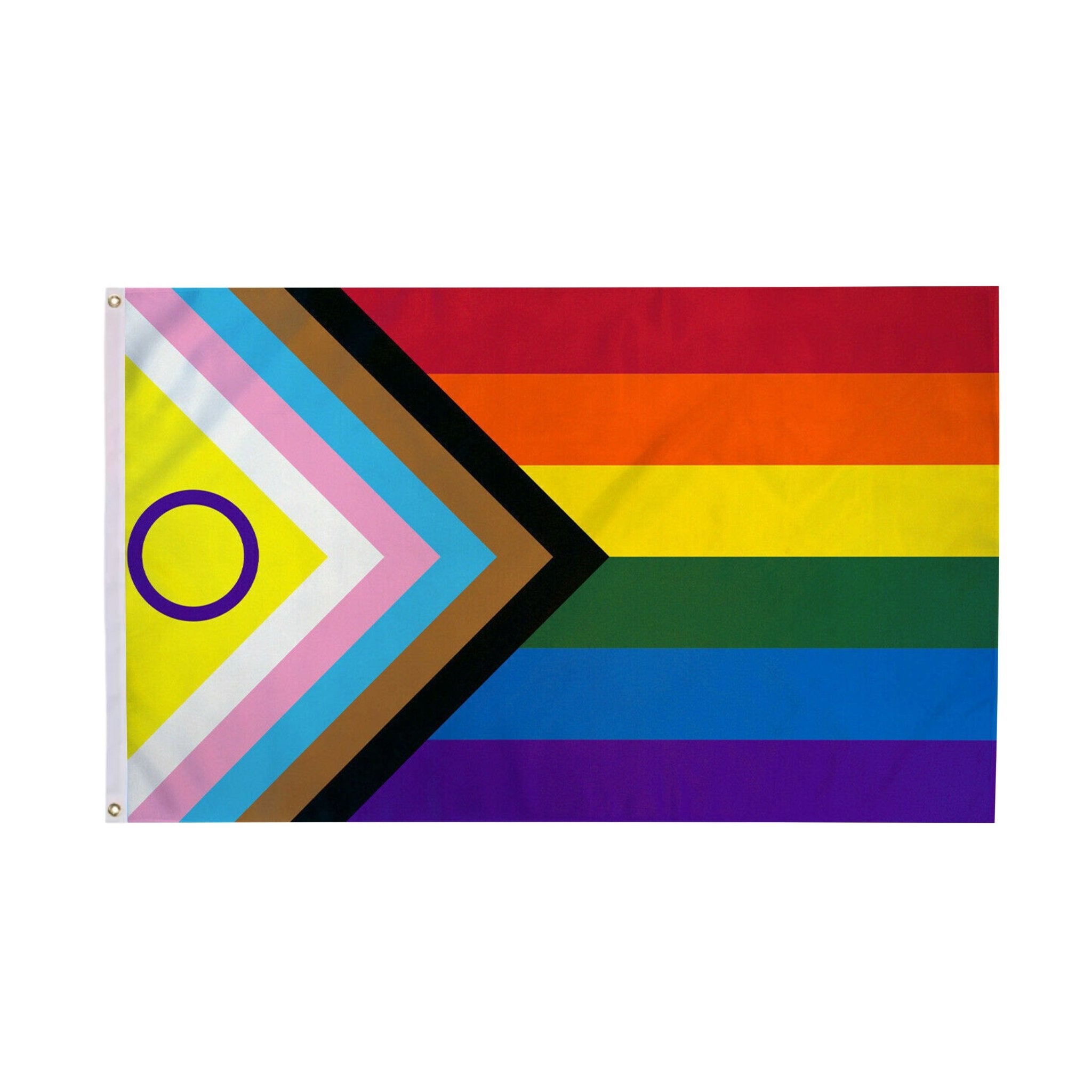 Daniel Quasar Inclusive Gay 3 Feet by 5 Feet Nylon Flag The Awareness Company