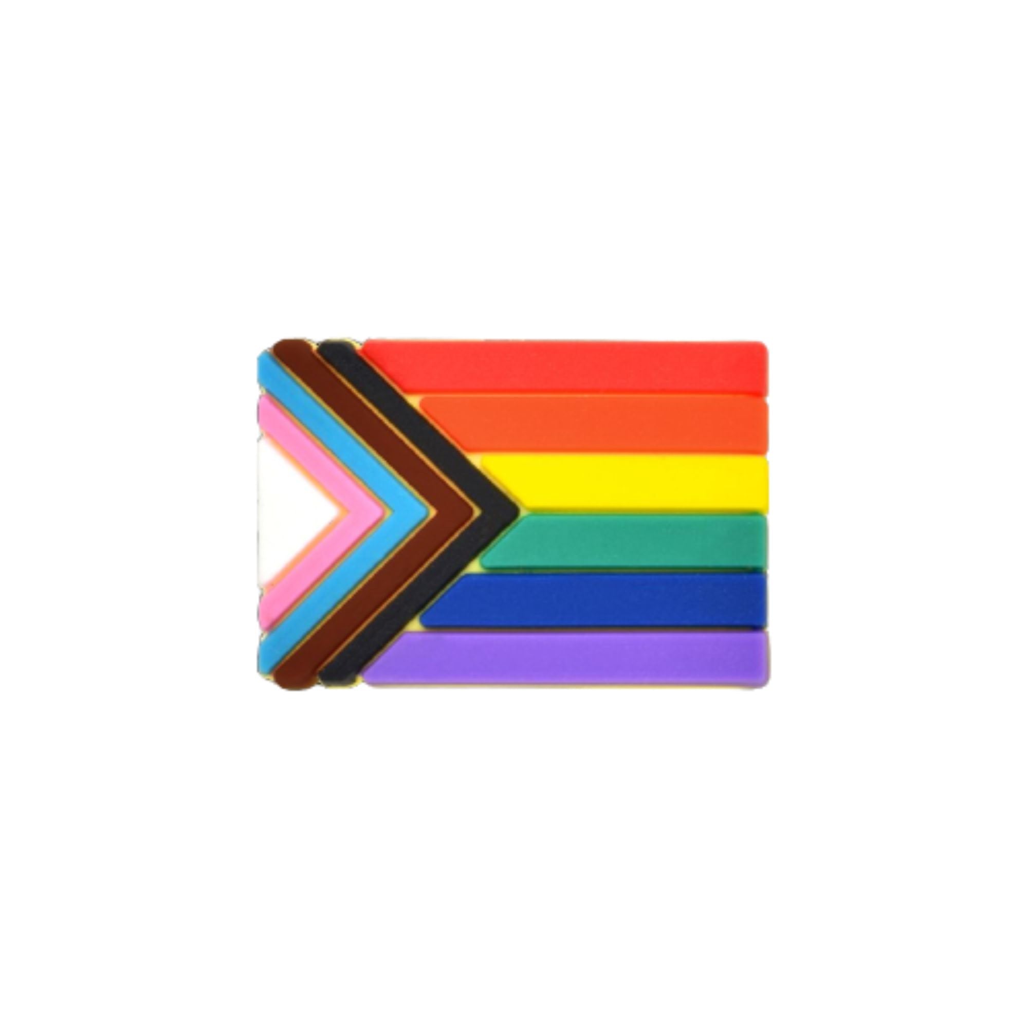 Daniel Quasar Rectangle Shaped Flag Silicone Flag Pins The Awareness Company