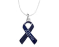Dark Blue Ribbon Arthritis Awareness Necklaces The Awareness Company