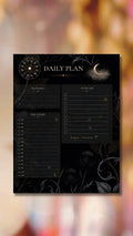 Dark Hours — Daily Planner Whispered Echos