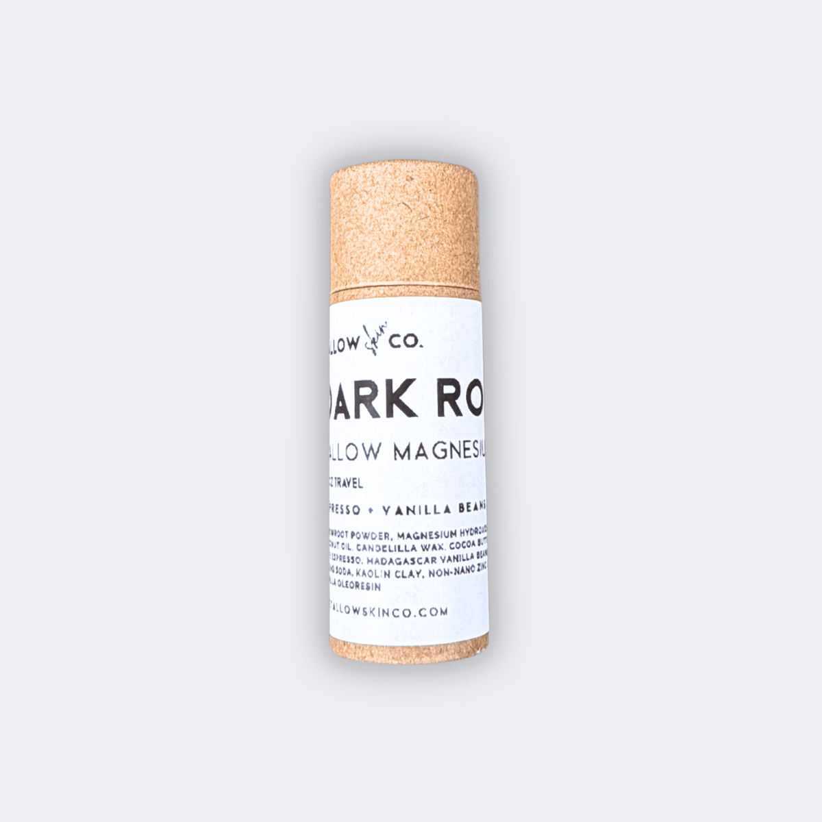 DARK ROAST | Tallow Magnesium Deodorant Tallow Skin Co.
